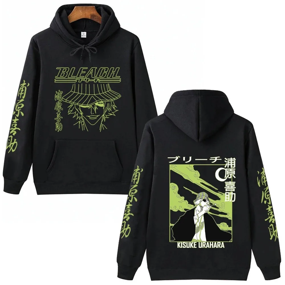 Hot Anime Bleach Zaraki Kenpachi Kusajishi Yachiru Clothes Men Women Casual Hoodies Prevalent Streetwear Harajuku Sweatshirt