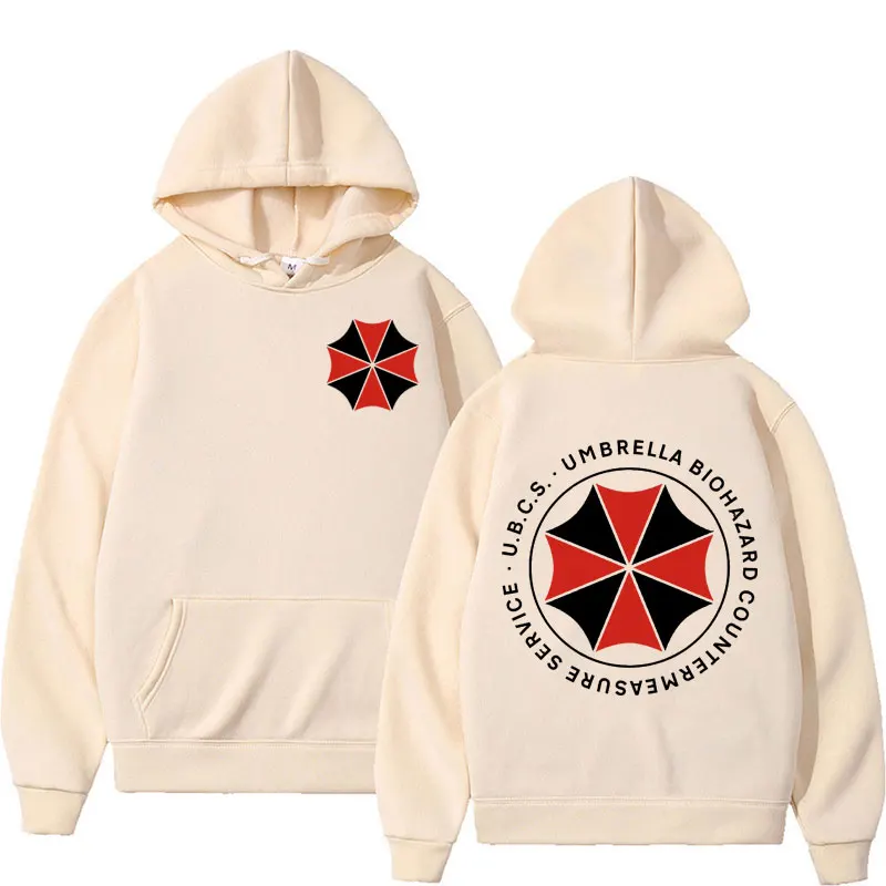Umbrella Corporatio Logo Graphic Hooded Hit Resident Evil Pullovers Sweatshirt Men's Clothing Fashion Vintage Cool Hoodie Unisex