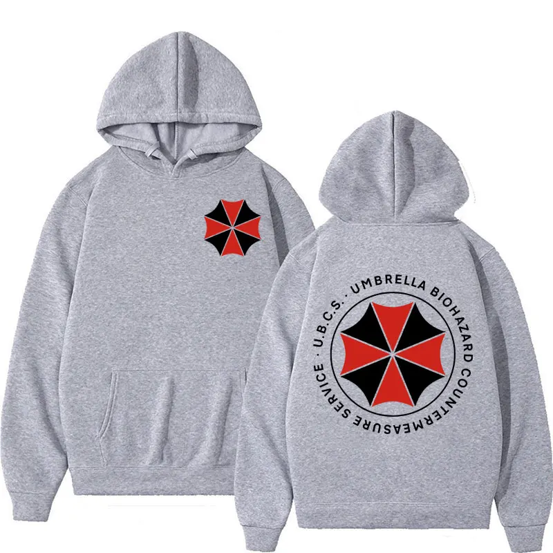 Umbrella Corporatio Logo Graphic Hooded Hit Resident Evil Pullovers Sweatshirt Men's Clothing Fashion Vintage Cool Hoodie Unisex