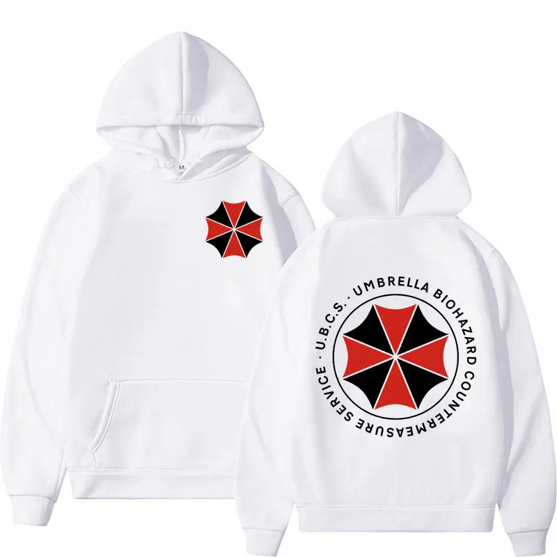 Umbrella Corporatio Logo Graphic Hooded Hit Resident Evil Pullovers Sweatshirt Men's Clothing Fashion Vintage Cool Hoodie Unisex