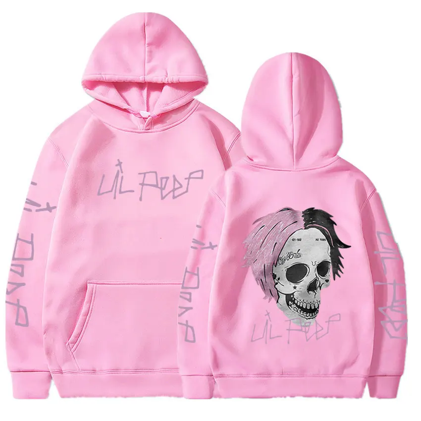 Rapper Lil Peep Cry Baby Hoodies Men Clothing Fashion Vintage Hip Hop Oversized Sweatshirts Gothic Harajuku Pullovers Streetwear