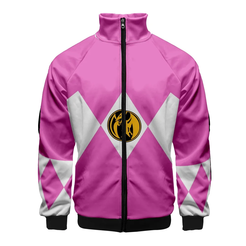 Game Mighty Morphin 3d Digital Printing Hoodie Men/Women/Kids Cosplay Costume Party Sportswear Oversize Jacket Zipper Hoodies
