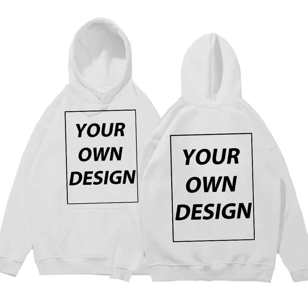 Personalized Customize Autumn Casual Sport Hoodie Men Fleece Team Basic Sweatshirts Street Office Top Daily Comfortable Workwear