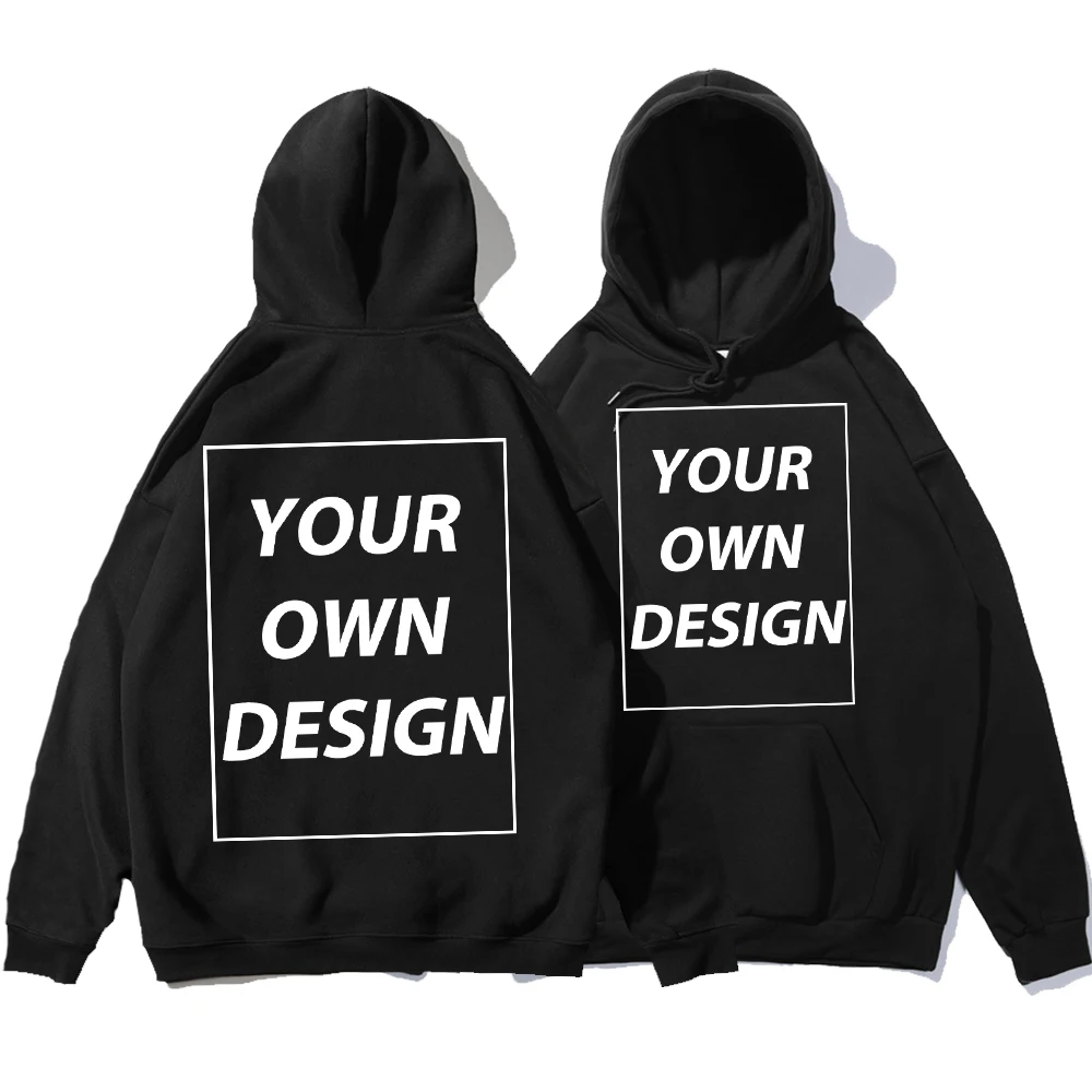 Personalized Customize Autumn Casual Sport Hoodie Men Fleece Team Basic Sweatshirts Street Office Top Daily Comfortable Workwear