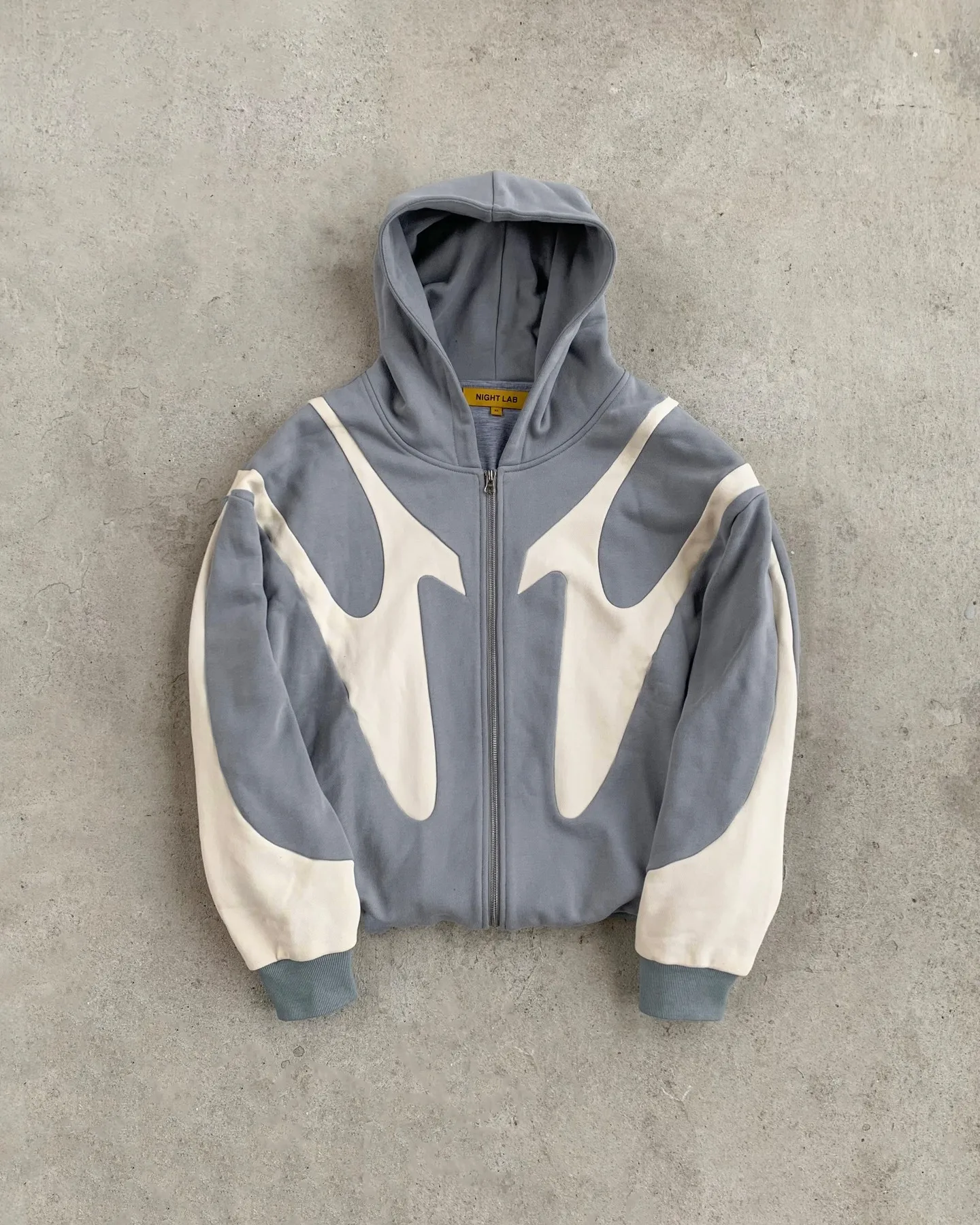 Nl25h Gothic Burgundy Geometric Zipper Hoodie Autumn New Casual Men Sportswear Y2k Retro Oversized Loose Hoodie Warm Sweatshirt