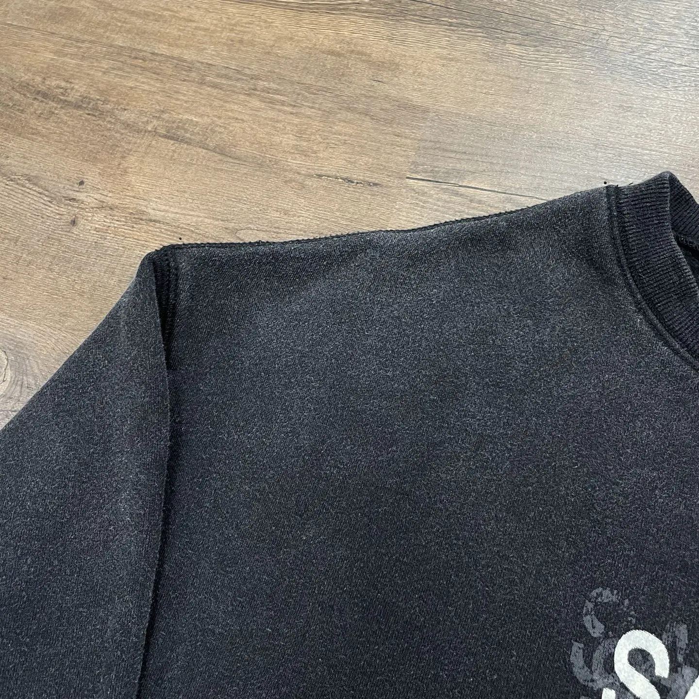 Yao Fashion Saint OF Michael 25SS Loose Logo Print Oversize Baggy Vintage Retro Pullover Streetwear Unisex Sweatshirt For Men