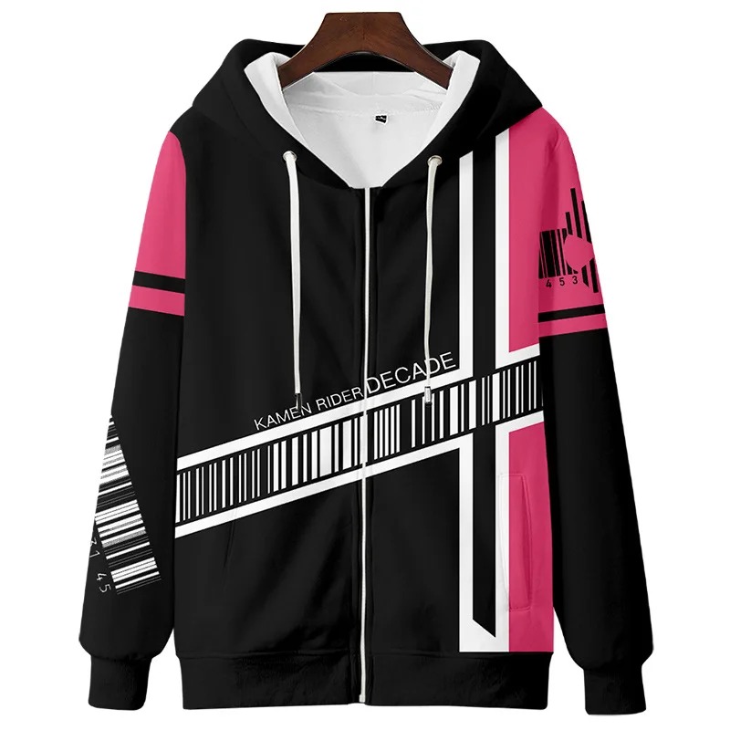Masked Rider REVICE 3D Printing Men/Women Autumn Fashion Japanese Anime Hoodies Sweatshirt Long Sleeves Pollover Jacket Coat