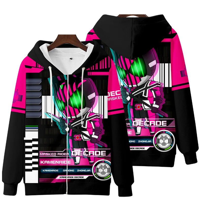 Masked Rider REVICE 3D Printing Men/Women Autumn Fashion Japanese Anime Hoodies Sweatshirt Long Sleeves Pollover Jacket Coat