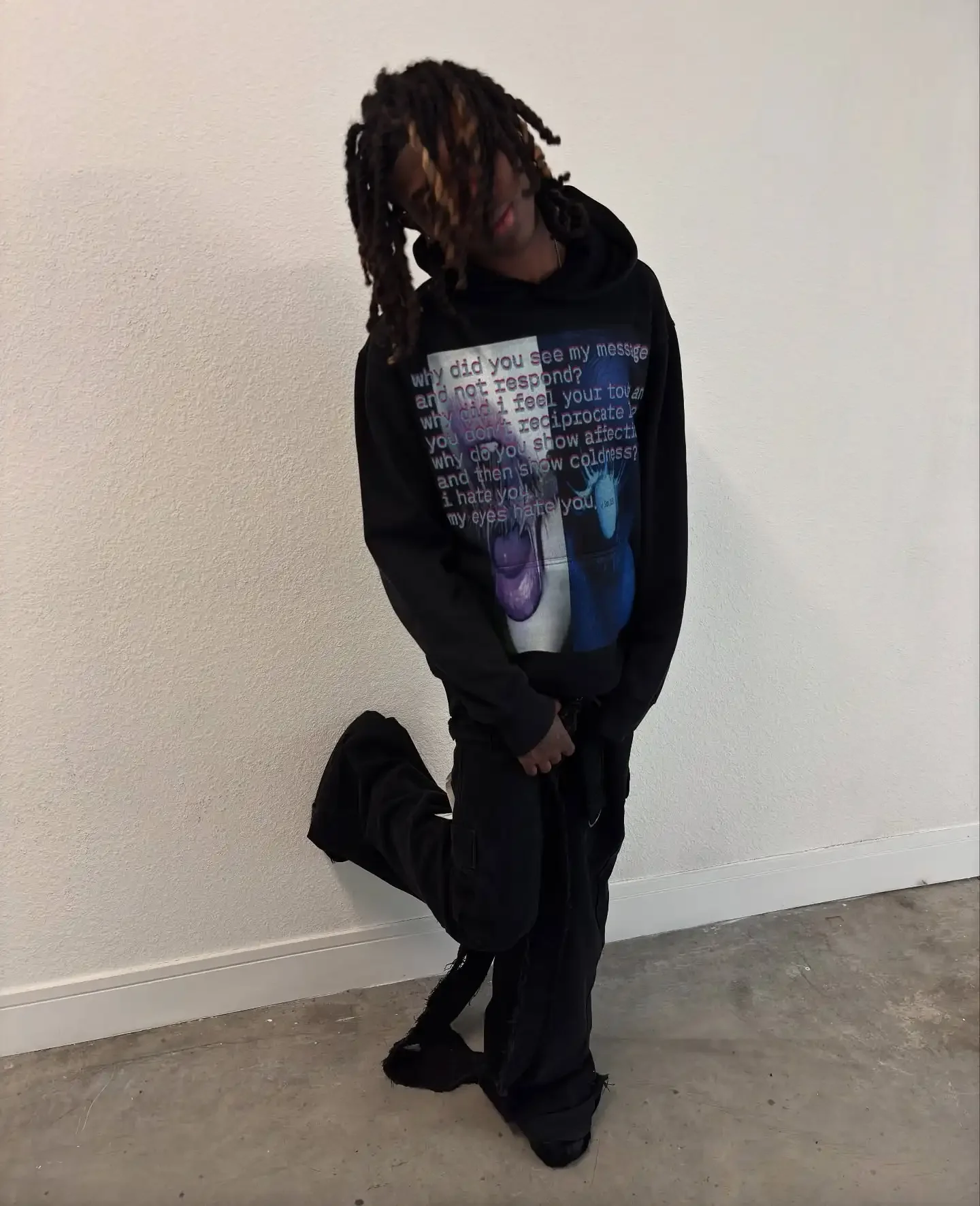 Y2K Retro Grunge Hip Hop Zip Up Hoodie Gothic Pattern Oversized Loose Sweatshirts Harajuku Women Streetwear Fashion Men Clothing