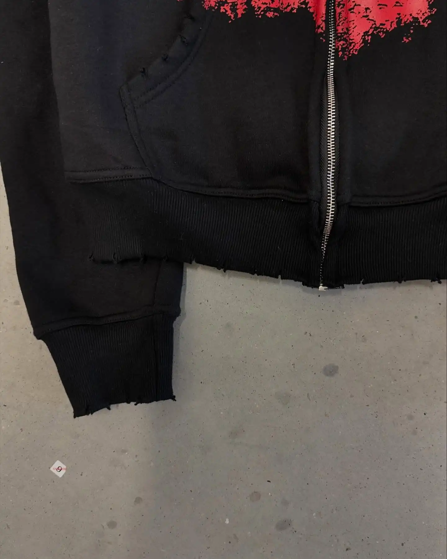 Y2K Retro Grunge Hip Hop Zip Up Hoodie Gothic Pattern Oversized Loose Sweatshirts Harajuku Women Streetwear Fashion Men Clothing