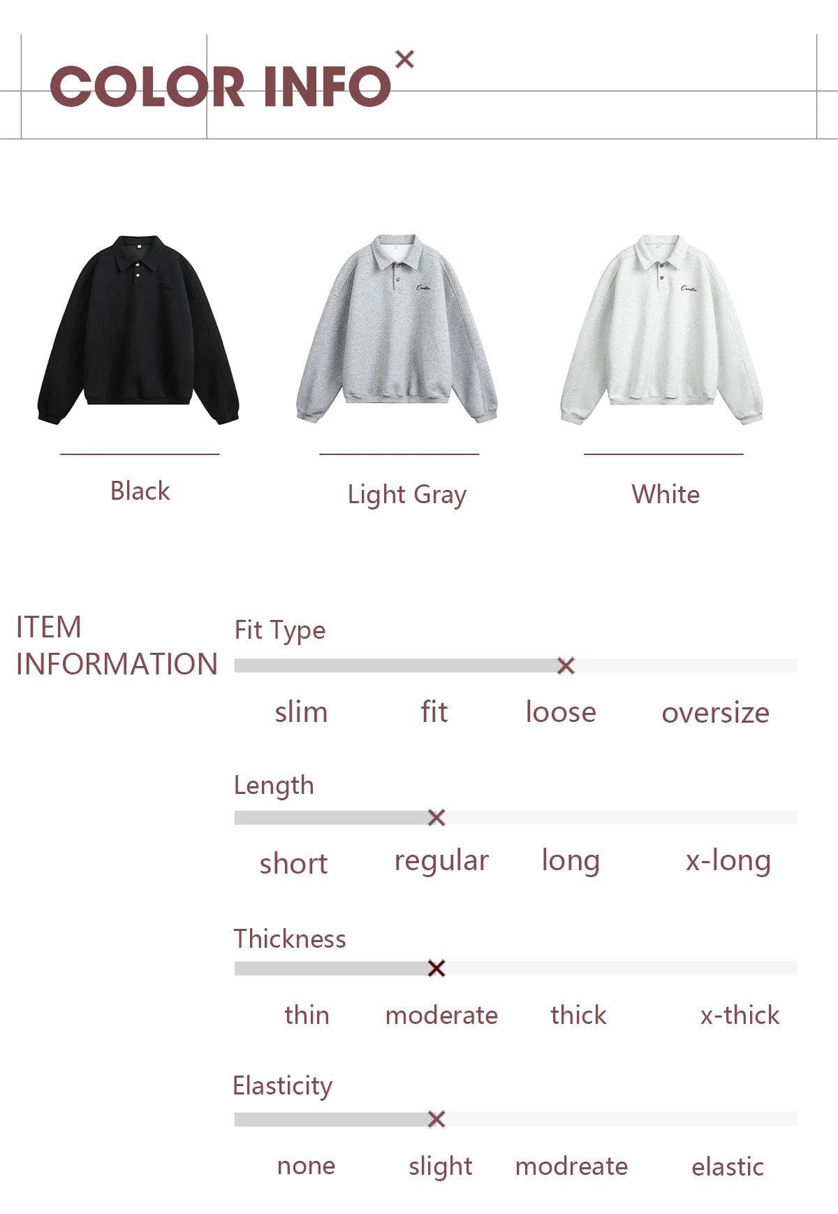 TFETTERS Casual Men's Sweatshirt Autumn Winter 2026 New Long Sleeve Polo Pullover Man Fashion Collar Loose Fit Streetwear