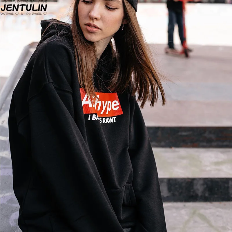 Harajuku Streetwear Oversized Men's Hooded Pullover I BALL WAS RAWT Graphic Print Hoodies Sweatshirts Hip Hop Punk Tops Goth Y2k