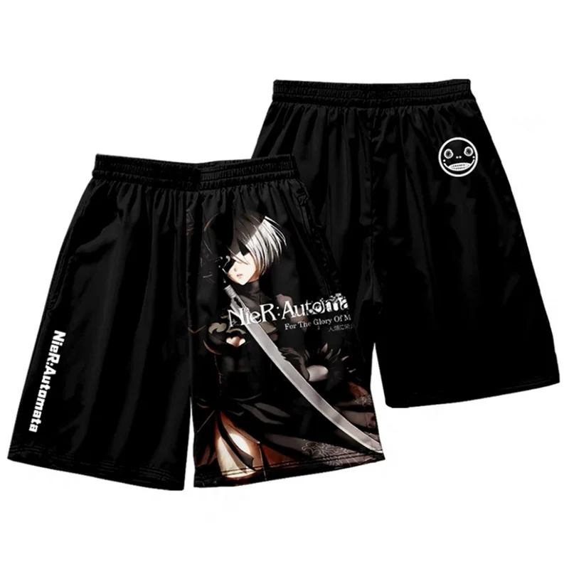 Game NieR:Automata 3D Printing Men/Women Fashion Harajuku Hoodies Sweatshirt Long Sleeve Pullover / T-Shirt/Pants/Shorts/Kimono
