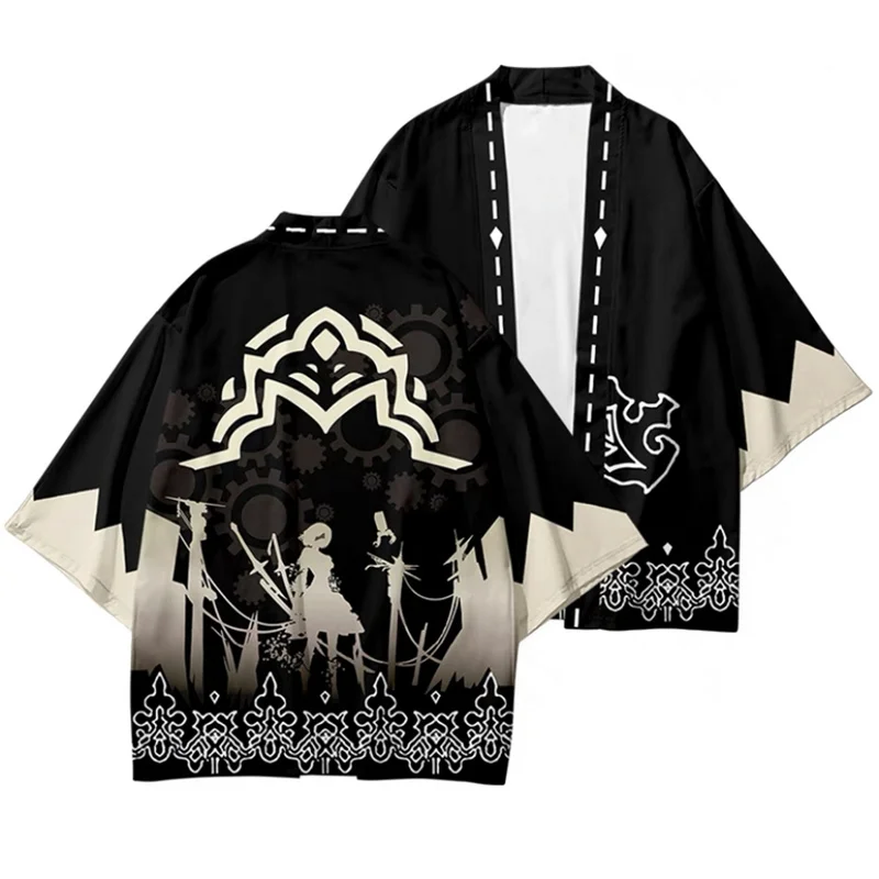Game NieR:Automata 3D Printing Men/Women Fashion Harajuku Hoodies Sweatshirt Long Sleeve Pullover / T-Shirt/Pants/Shorts/Kimono