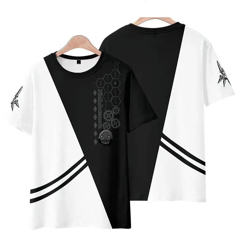 Game NieR:Automata 3D Printing Men/Women Fashion Harajuku Hoodies Sweatshirt Long Sleeve Pullover / T-Shirt/Pants/Shorts/Kimono