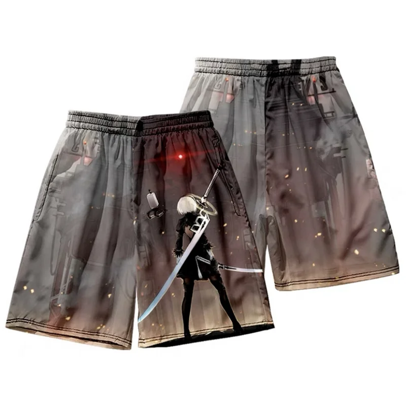 Game NieR:Automata 3D Printing Men/Women Fashion Harajuku Hoodies Sweatshirt Long Sleeve Pullover / T-Shirt/Pants/Shorts/Kimono