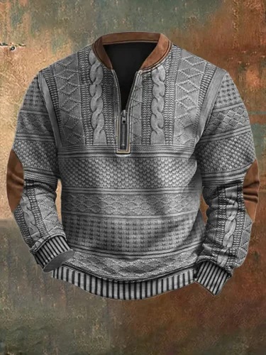 2026 Spring Autumn 3D Printed Sweatshirts Men's Outdoor Casual Long Sleeve Hoodies Stand Collar Pullover Tops Youth Men Sweaters