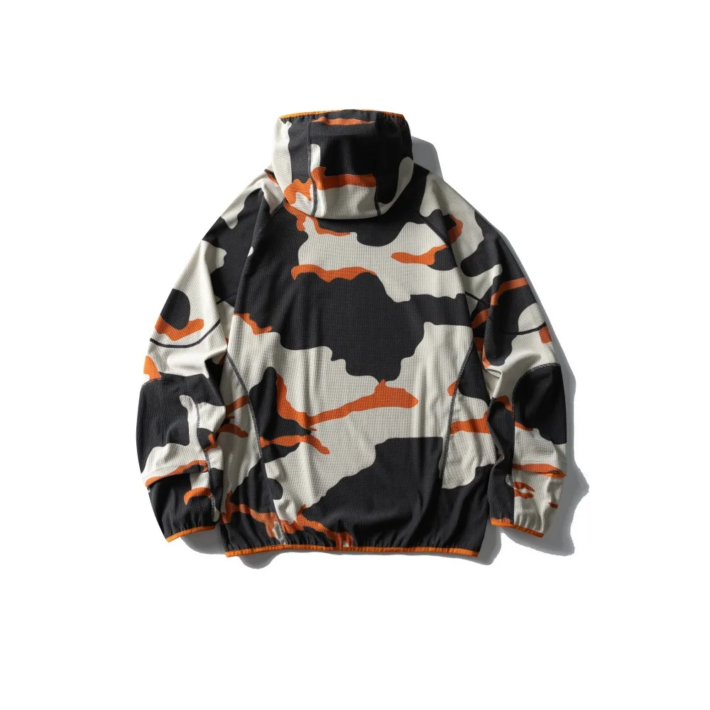 Men Women Outdoor Sport Long Sleeve Pullover Hoodies Breathable Hooded Sweatshirt Unisex Fashion Loose Casual Hoody T Shirts