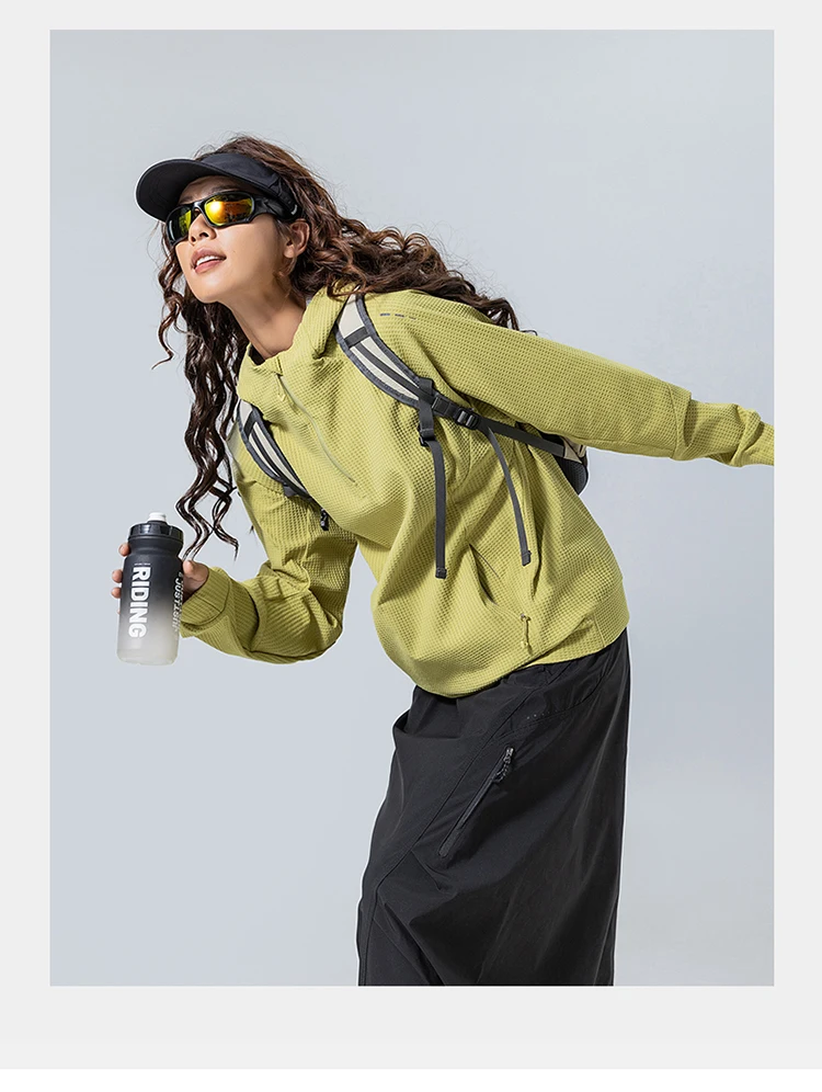 Outdoor Sport Hoodie Men Women Loose Casual Pullover Hooded Sweatshirts Couple Quick Dry Long Sleeve T Shirt Tops