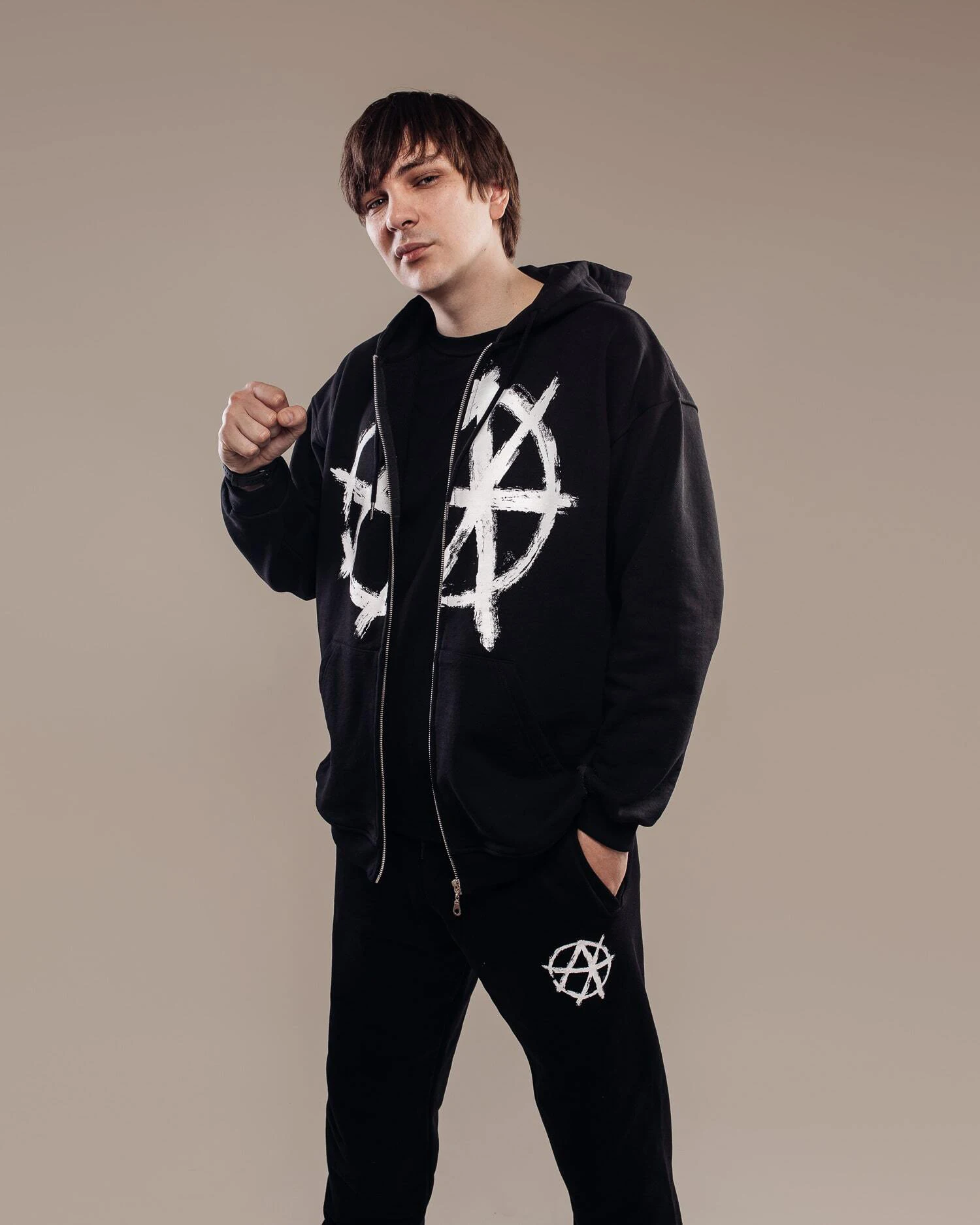 Harajuku Oversized Streetwear Zipper Pullover Men's Hoodies Antihype Graphic Zip Up Hooded Sweatshirt Hip Hop Aesthetic Goth Y2k