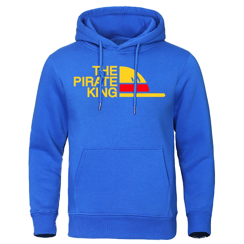 THE PIRATE KING Hoodies For Man 2019 Autumn Winter Fleece Sweatshirts Japanese Anime Men's Hoodie Streetwear Brand Pullover