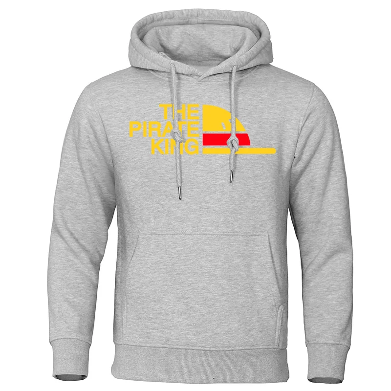 THE PIRATE KING Hoodies For Man 2019 Autumn Winter Fleece Sweatshirts Japanese Anime Men's Hoodie Streetwear Brand Pullover