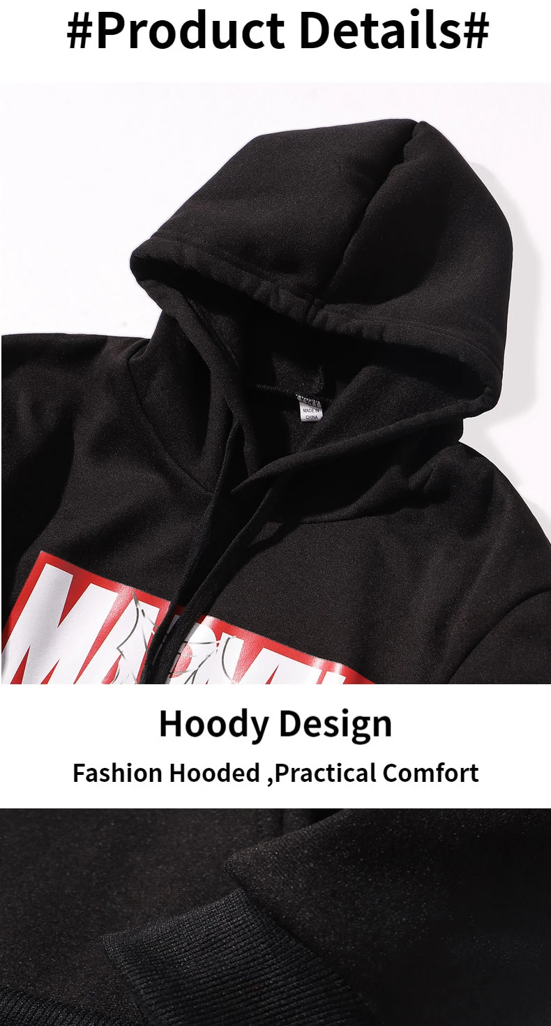 THE PIRATE KING Hoodies For Man 2019 Autumn Winter Fleece Sweatshirts Japanese Anime Men's Hoodie Streetwear Brand Pullover