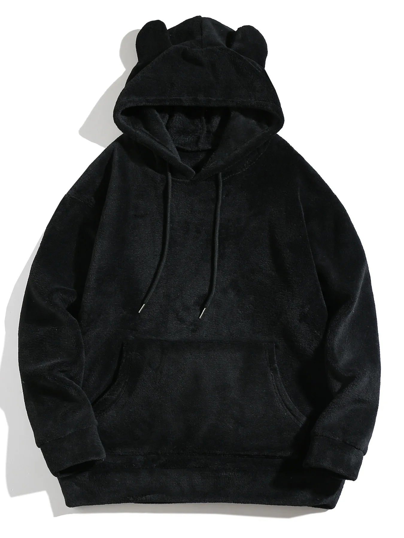 New Top Men and Women Funny Warm Hoodies for Men Clothing Bear Ears Casual Loose Sports Hoodie Unisex