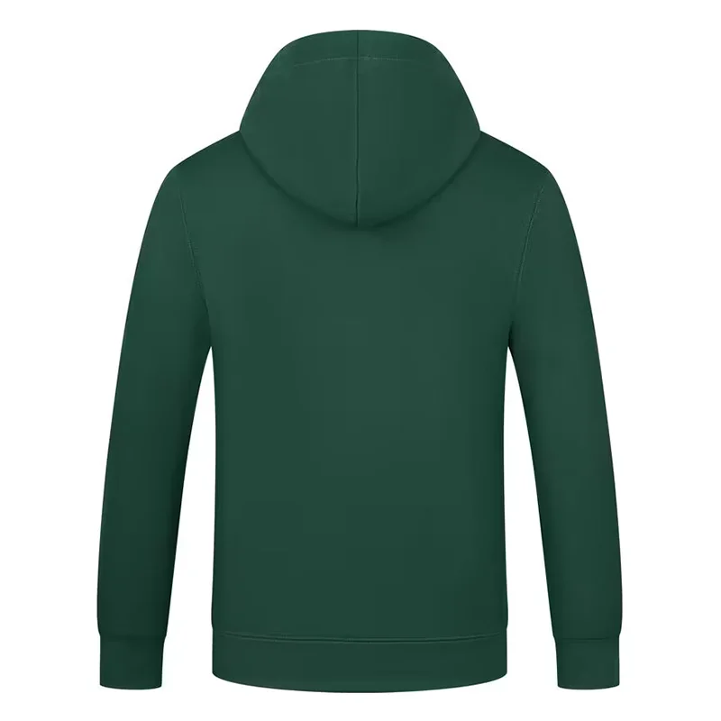 Customized/Designed Logo Zipper Hoodie Men's and Women's Long Sleeve Polyester Hoodie Printed Logo Casual Team Advertising Top