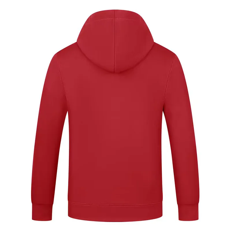 Customized/Designed Logo Zipper Hoodie Men's and Women's Long Sleeve Polyester Hoodie Printed Logo Casual Team Advertising Top