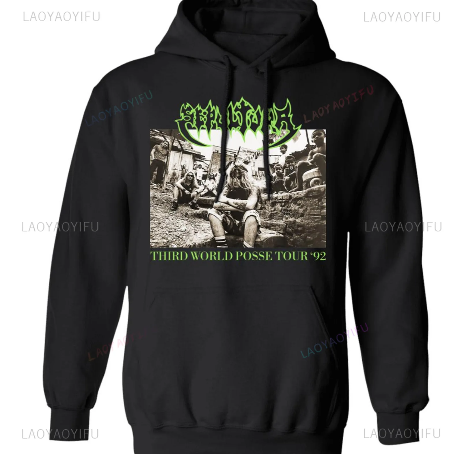 Vintage THRASH METAL SEPULTURA Woman Man Graphic Hoodie Merry Christmas Gift Autumn and Winter Sweatshirt Classic Ropa Hombre