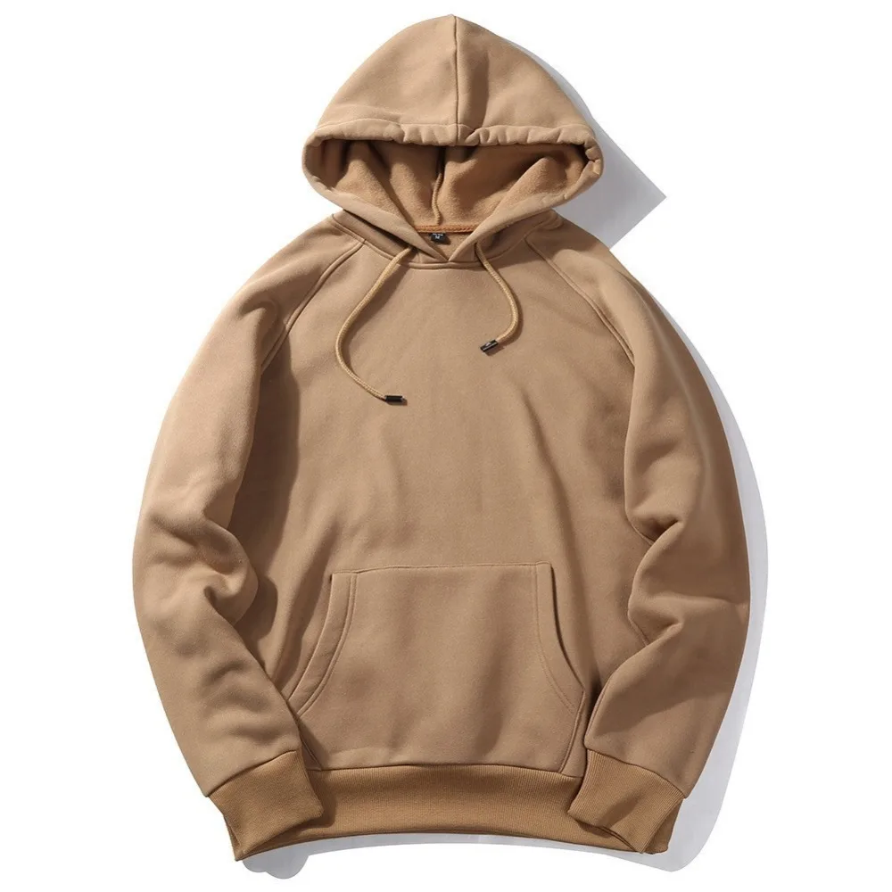 Fashion Colorful Hoodies Men's Clothes Promo 2025 Spring Sweatshirts Men Hip Hop Streetwear Solid Fleece Man Hoody Tracksuit