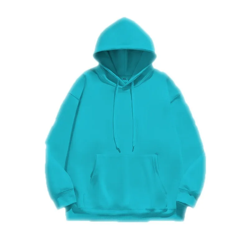 Fashion Colorful Hoodies Men's Clothes Promo 2025 Spring Sweatshirts Men Hip Hop Streetwear Solid Fleece Man Hoody Tracksuit