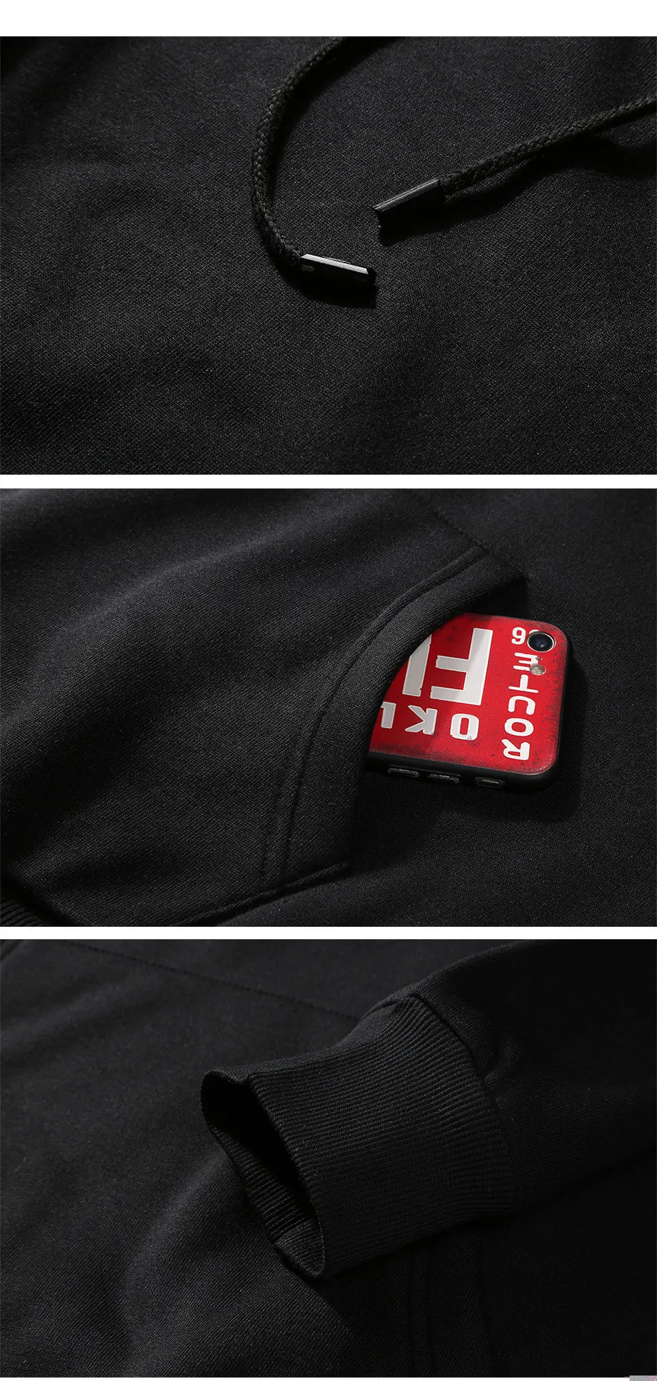 Fashion Colorful Hoodies Men's Clothes Promo 2025 Spring Sweatshirts Men Hip Hop Streetwear Solid Fleece Man Hoody Tracksuit