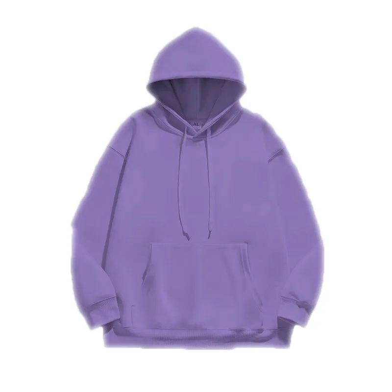 Fashion Colorful Hoodies Men's Clothes Promo 2025 Spring Sweatshirts Men Hip Hop Streetwear Solid Fleece Man Hoody Tracksuit