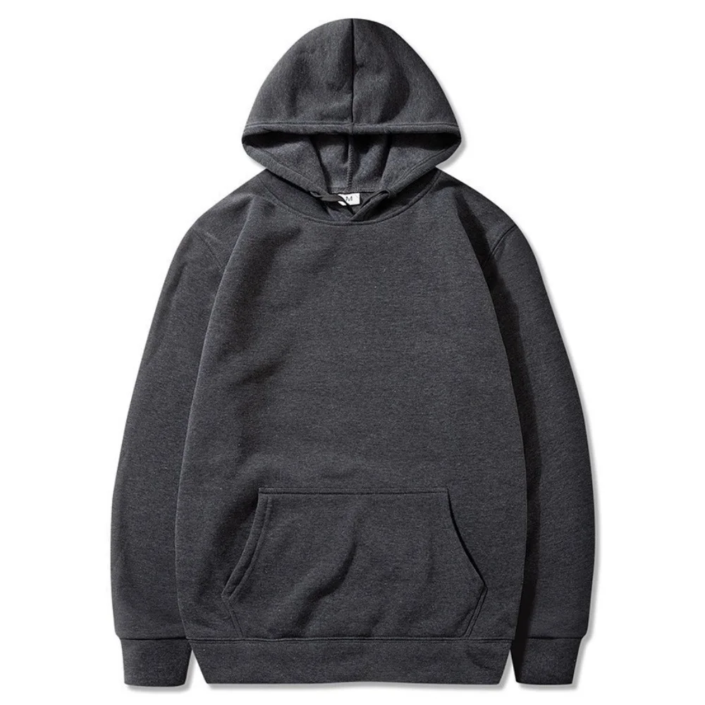 Fashion Colorful Hoodies Men's Clothes Promo 2025 Spring Sweatshirts Men Hip Hop Streetwear Solid Fleece Man Hoody Tracksuit