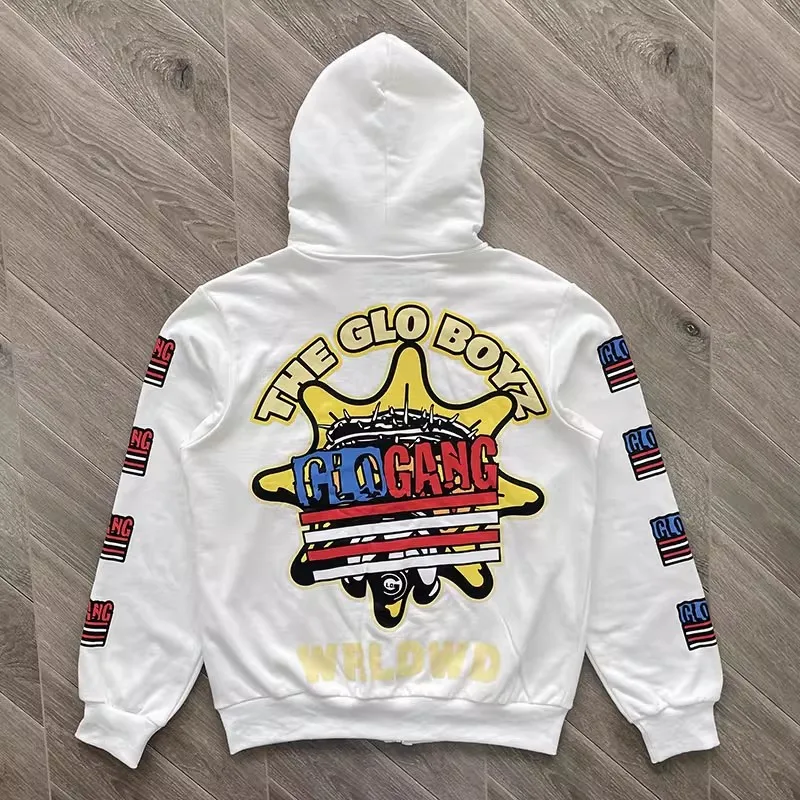 Glo Gang Hoodie Sweatshirts Wholesale Link with High Quality Same as in the Picture. Contact Customer Service for QC Videos