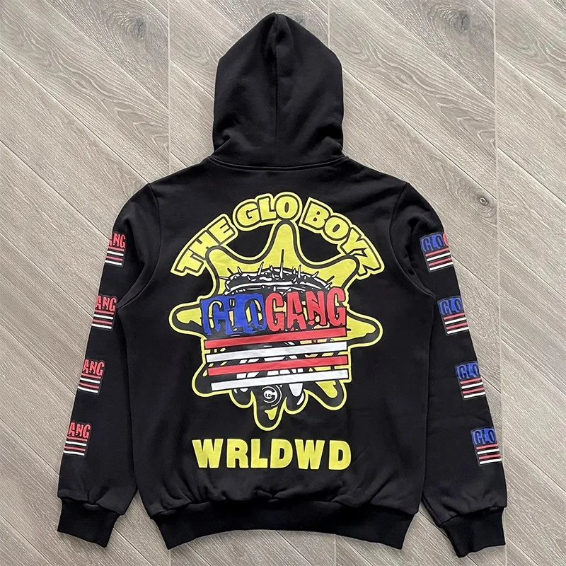 Glo Gang Hoodie Sweatshirts Wholesale Link with High Quality Same as in the Picture. Contact Customer Service for QC Videos
