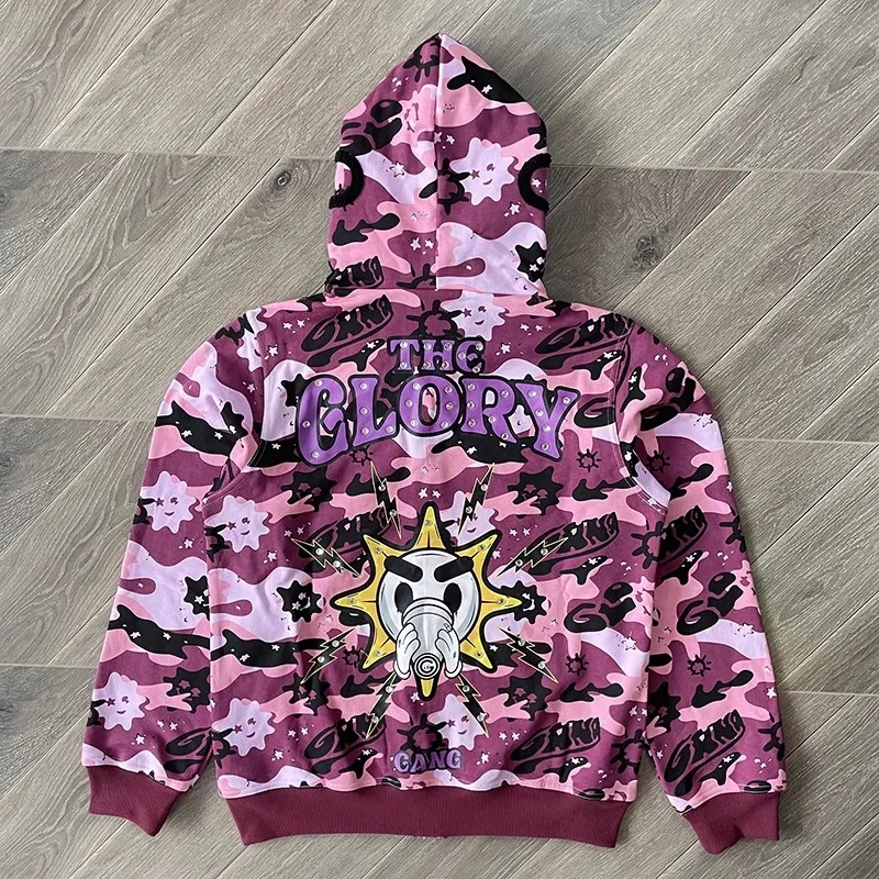 Glo Gang Hoodie Sweatshirts Wholesale Link with High Quality Same as in the Picture. Contact Customer Service for QC Videos