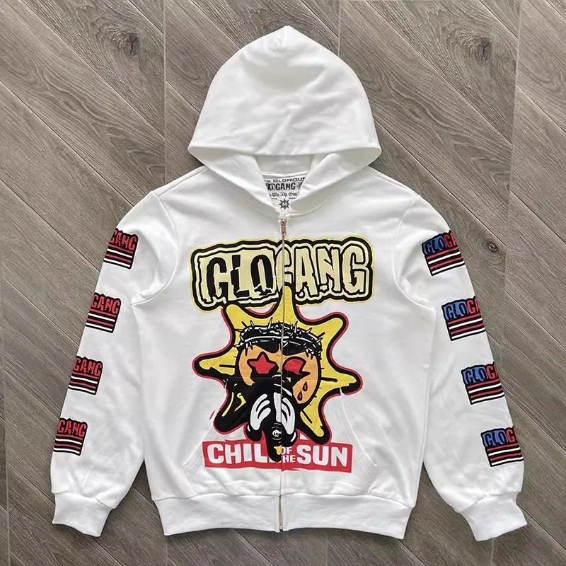 Glo Gang Hoodie Sweatshirts Wholesale Link with High Quality Same as in the Picture. Contact Customer Service for QC Videos