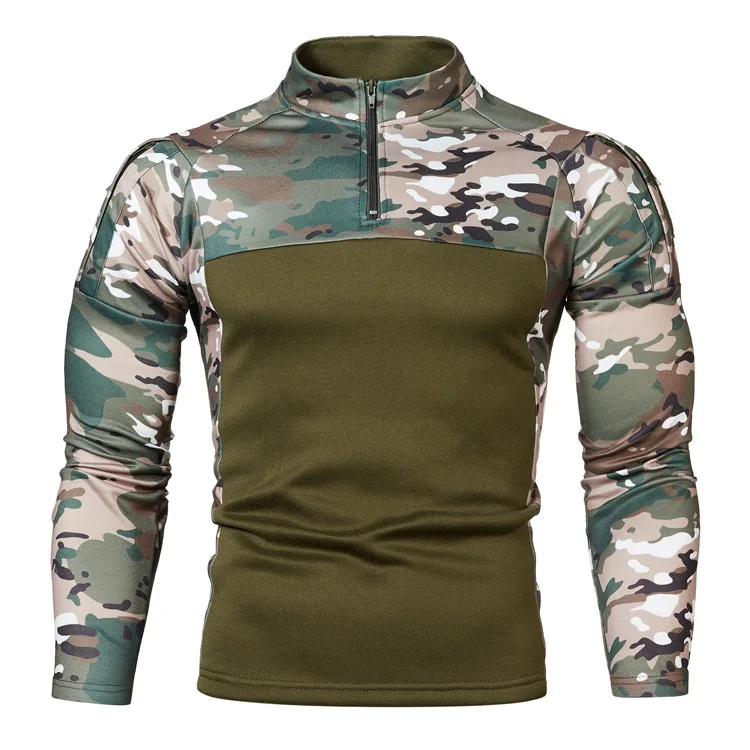 2024 New Men's Shirt Men Uniform Camouflage hoodie Clothes Jogging Sweatshirt long sleeve