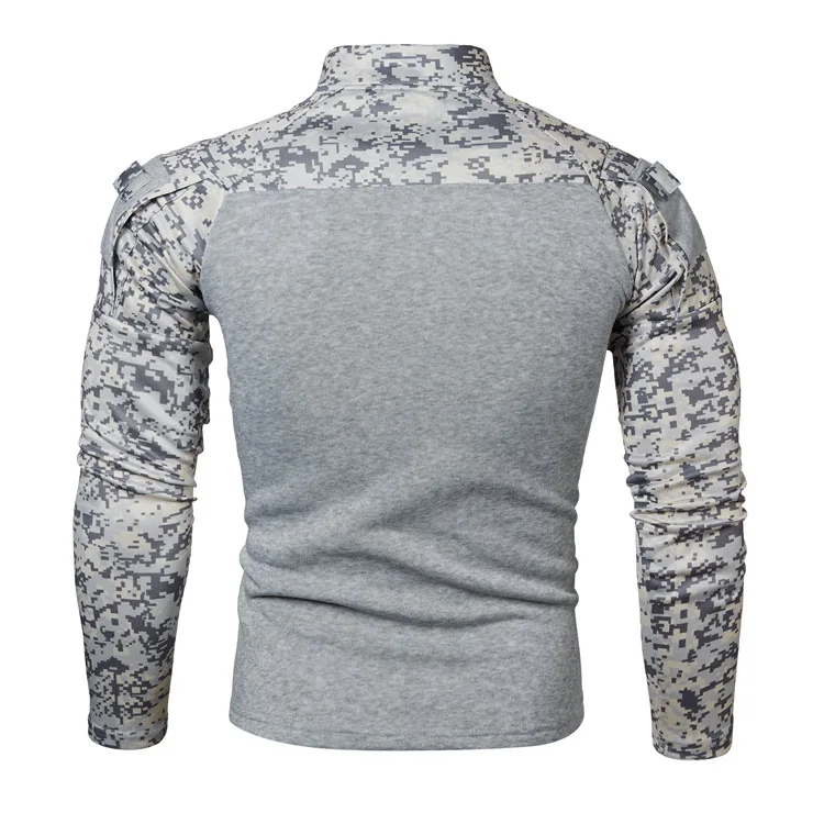 2024 New Men's Shirt Men Uniform Camouflage hoodie Clothes Jogging Sweatshirt long sleeve