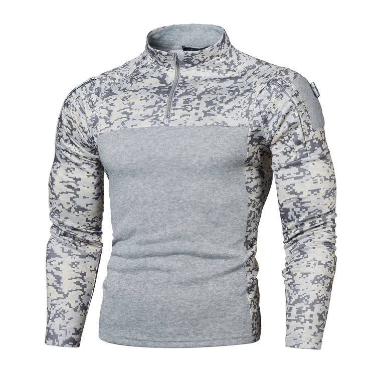 2024 New Men's Shirt Men Uniform Camouflage hoodie Clothes Jogging Sweatshirt long sleeve