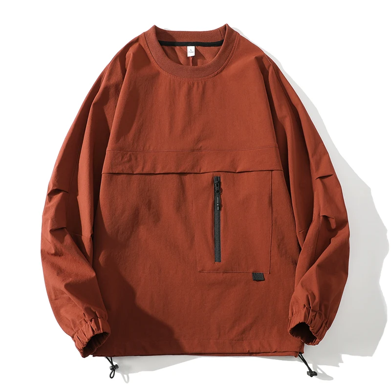 Autumn Spring 2024 Hoodies Sweatshirt For Men's Black White Hip Hop Punk Pullover Streetwear Casual Fashion Clothes OverSize 5XL
