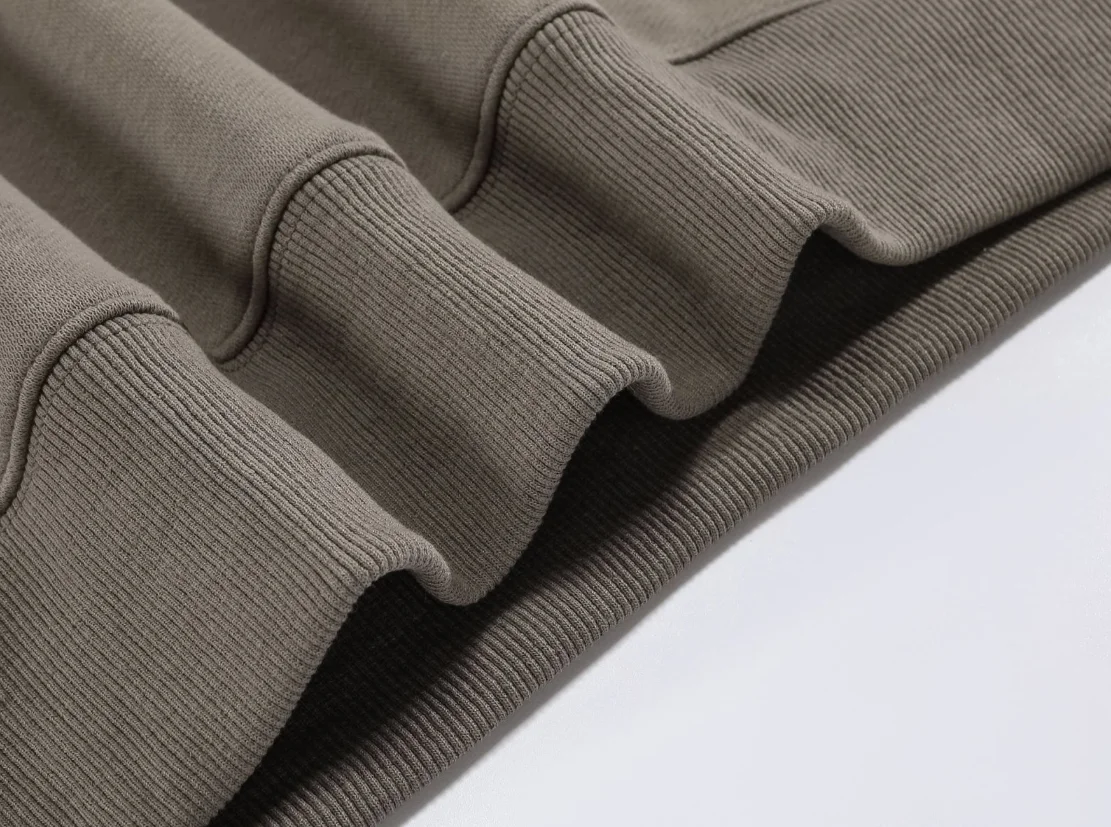 2025 New Thick 480gsm 100% Cotton Hooded Hoodies For Men Unisex Winter Oversized Loose Basic Solid Sweatshirts Pullovers Coats
