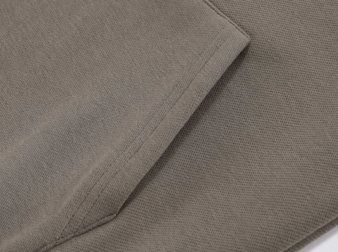 2025 New Thick 480gsm 100% Cotton Hooded Hoodies For Men Unisex Winter Oversized Loose Basic Solid Sweatshirts Pullovers Coats