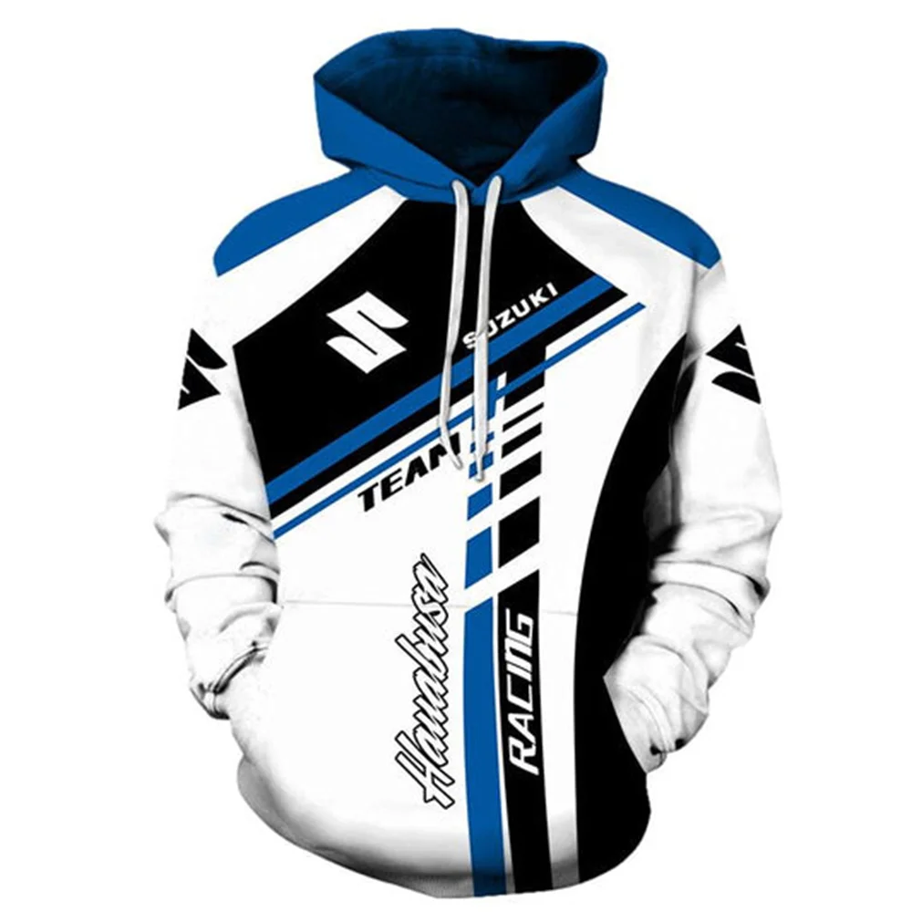 Suzuki 3D Print Men's Sports Hoodie Fashion Street Casual Men's Sweatshirt Jacket 2026