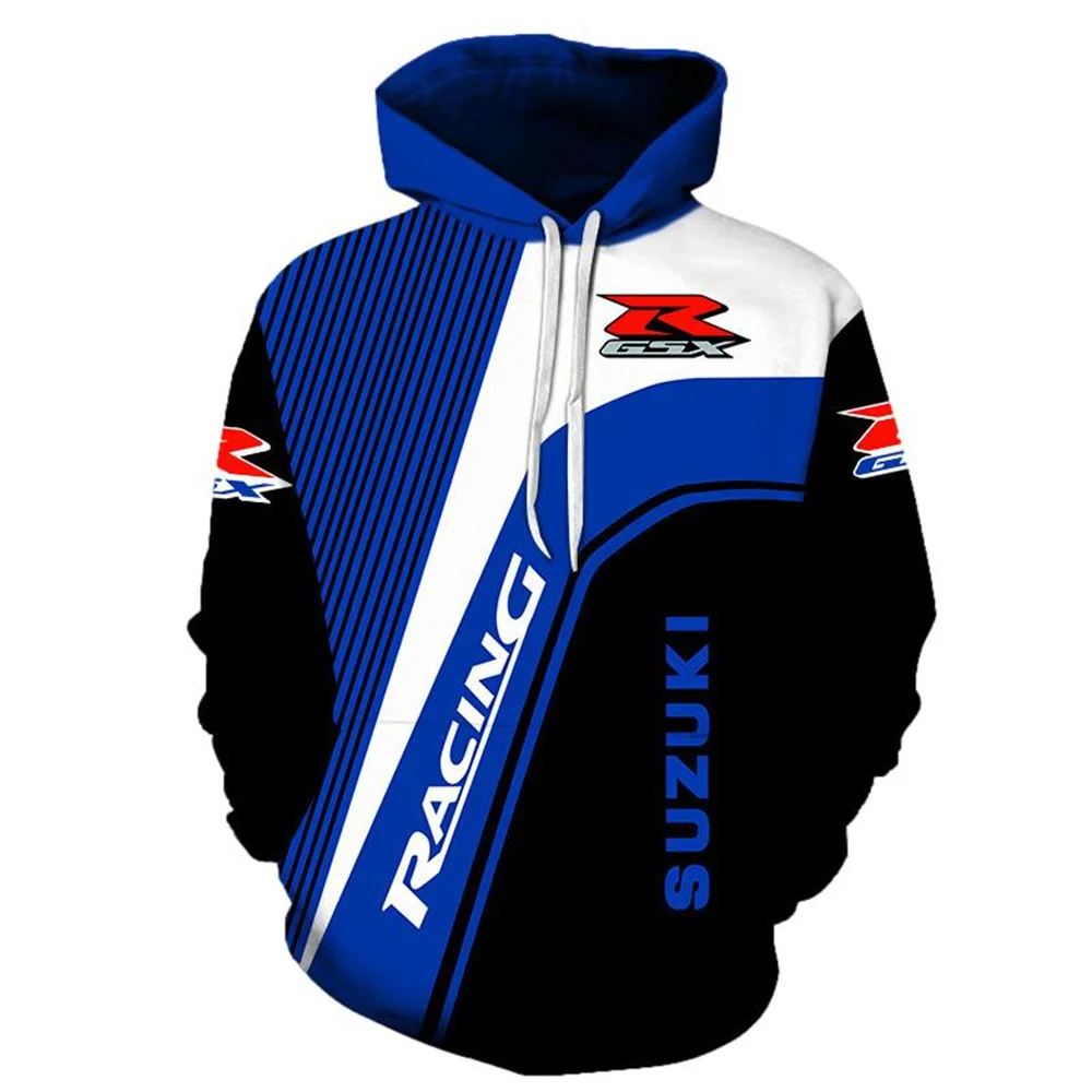 Suzuki 3D Print Men's Sports Hoodie Fashion Street Casual Men's Sweatshirt Jacket 2026