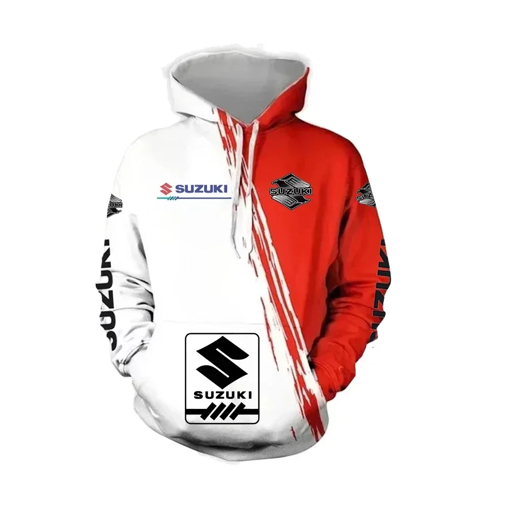 Suzuki 3D Print Men's Sports Hoodie Fashion Street Casual Men's Sweatshirt Jacket 2026