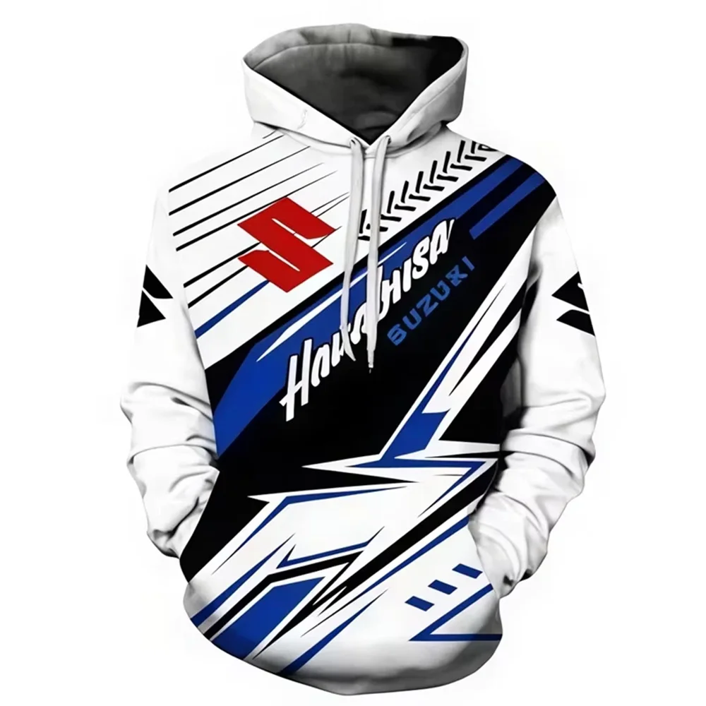 Suzuki 3D Print Men's Sports Hoodie Fashion Street Casual Men's Sweatshirt Jacket 2026